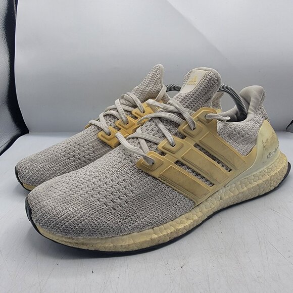 Adidas Ultraboost 4.0 Mens 11 White Sneaker Shoes Running Walking Outdoor BB6168 main image 11